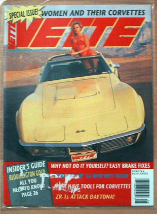 VETTE 1991 JUNE - ZR-1s AT THE 24-HOURS OF DAYTONA